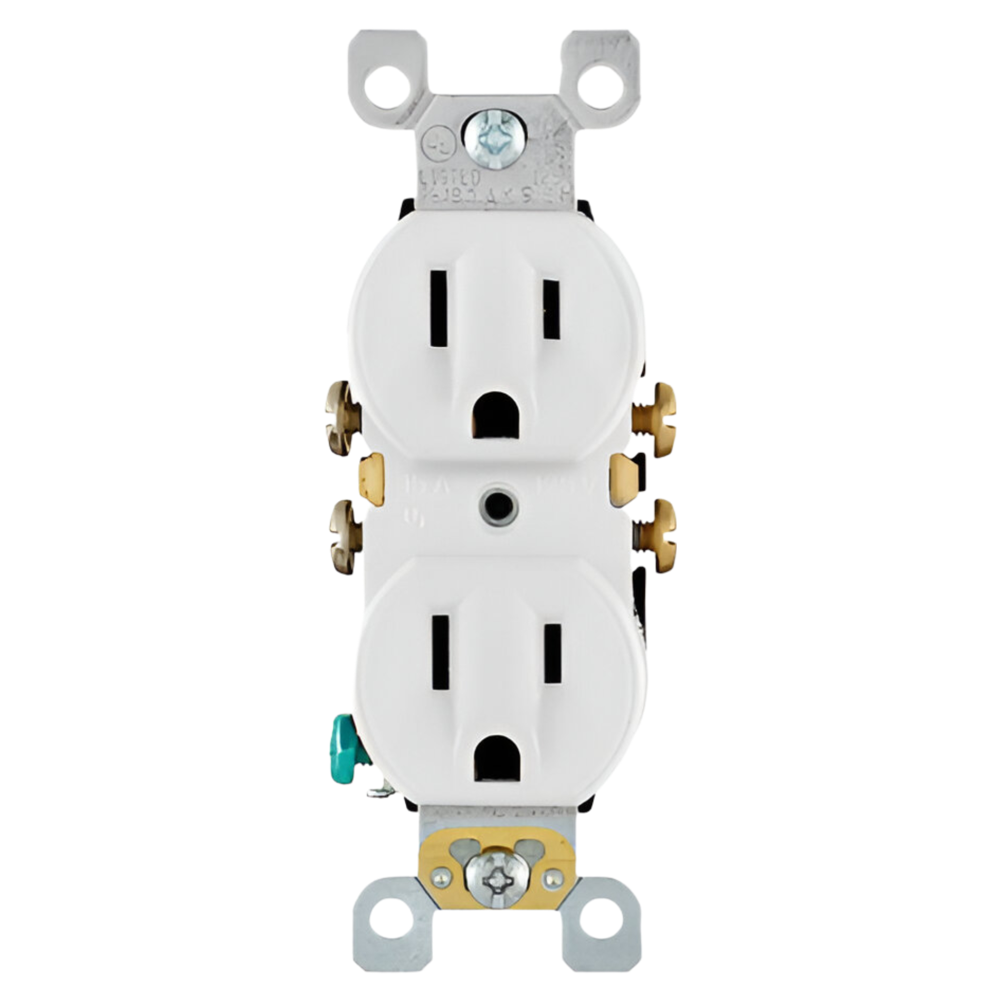 287357 LEVITON - Contacto duplex 2p+t blanco Leviton