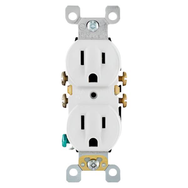 287357 LEVITON - Contacto duplex 2p+t blanco Leviton