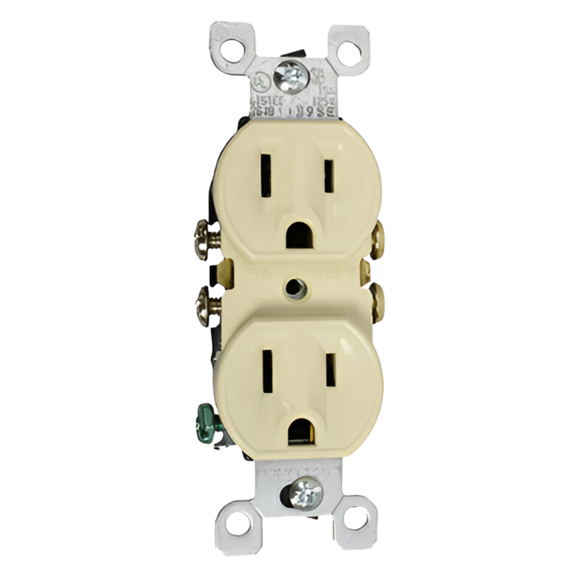 287358 LEVITON - Contacto duplex 2p+t marfil Leviton