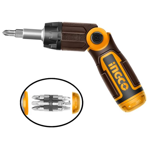 287552 INGCO - Desarmador de matraca articulado 12 puntas Ingco