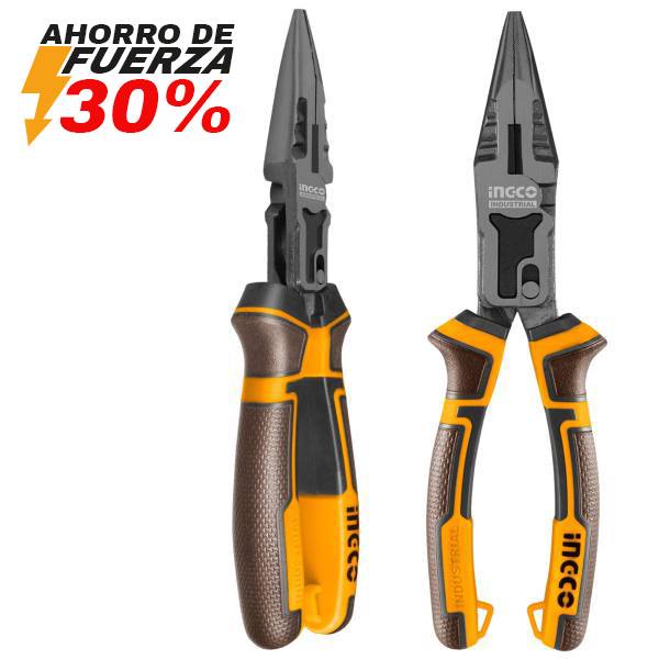 287590 INGCO - Pinza de punta-corte 8.5