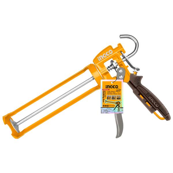 287591 INGCO - Pistola para silicon tipo esqueleto reforzada 360 9