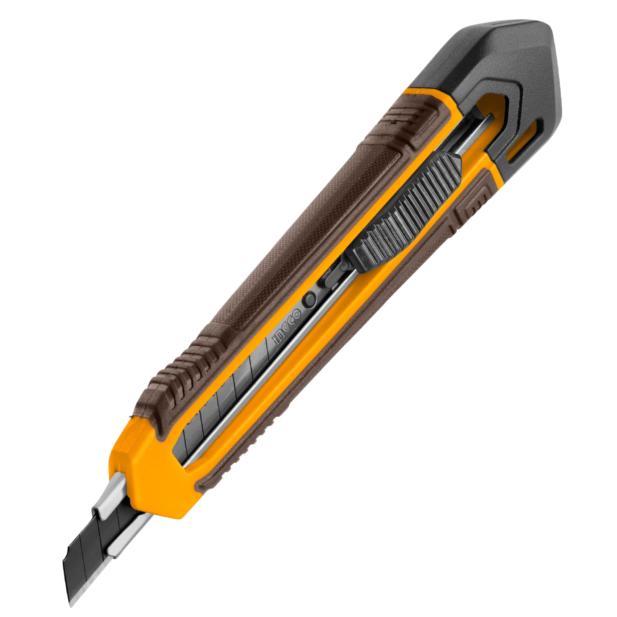 287956 INGCO - Navaja (cutter) con alma metal 09 x 80 x 140mm Ingco