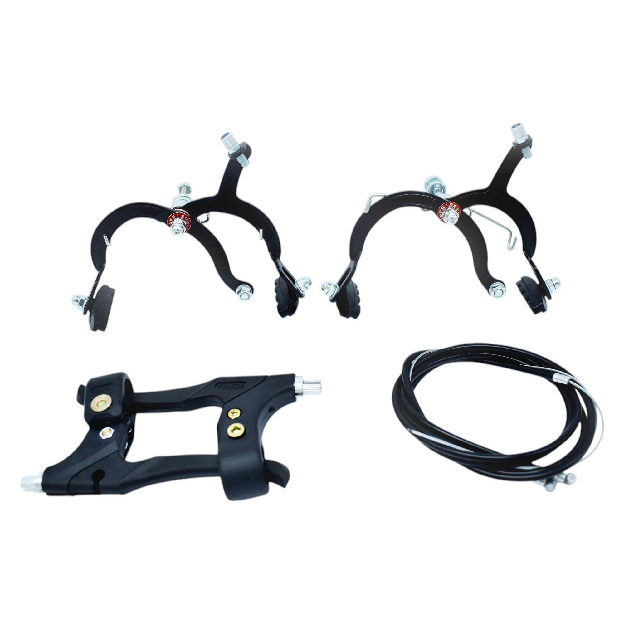 288090 NITRO - Freno para bicicleta caliper acero con palancas plasticas negro Nitro