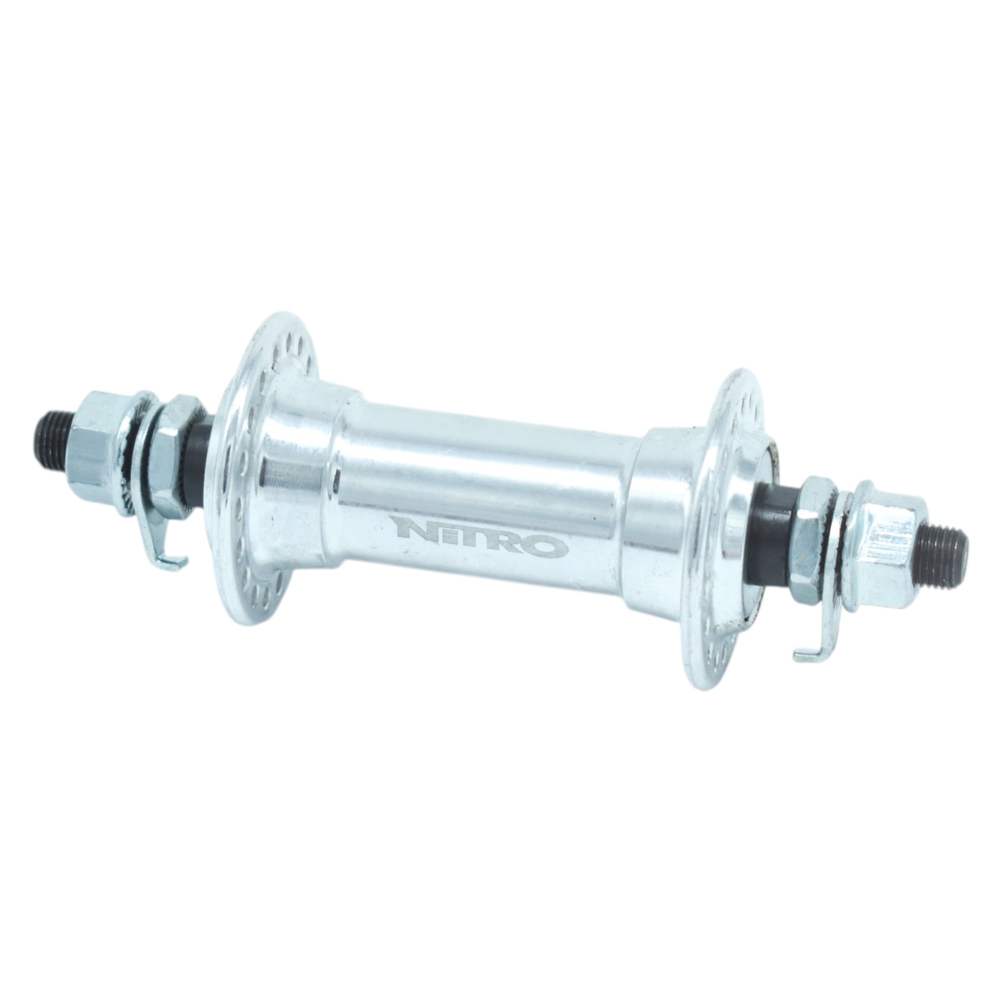 288097 NITRO - Maza delantera para bicicleta 36 hoyos aluminio Nitro