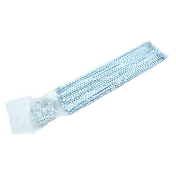 288111 NITRO - Rayo para bicicleta 24 grueso semicromado 12 x 240mm con 144 pz Nitro