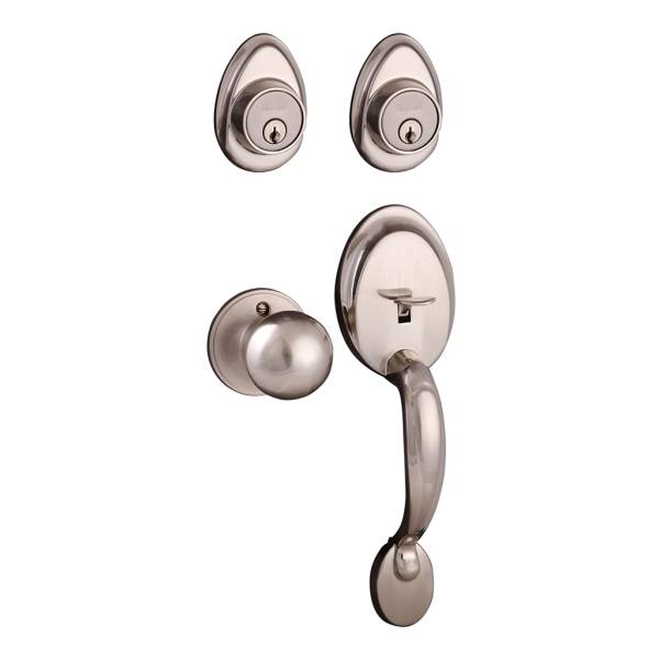288179 DEXTER - Cerradura gatillo llave/llave niquel satinado Tauro Dexter