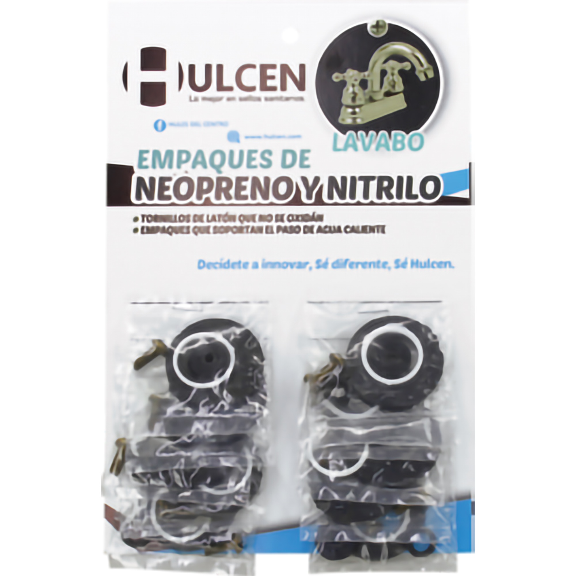 288290 HULCEN - Carton con 10 kits reparacion cartucho lavabo agua caliente Hulcen