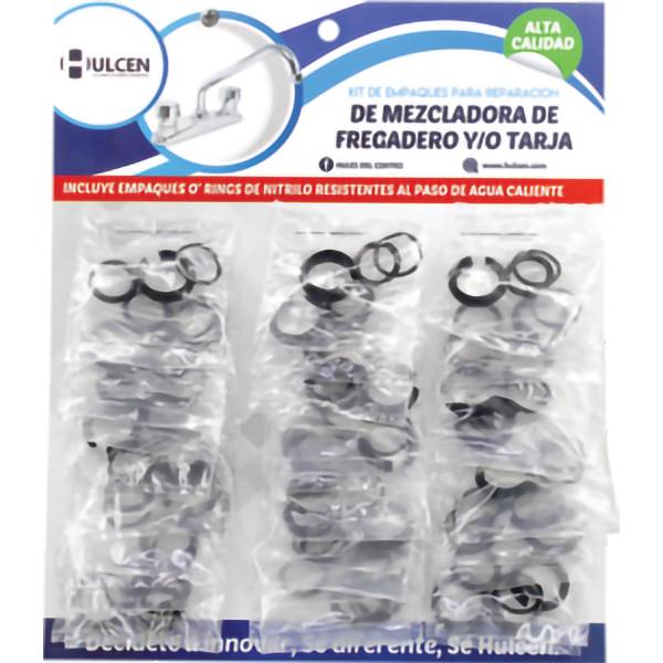 288292 HULCEN - Carton con 30 kits reparacion cuello ganso fregadero agua fria Hulcen