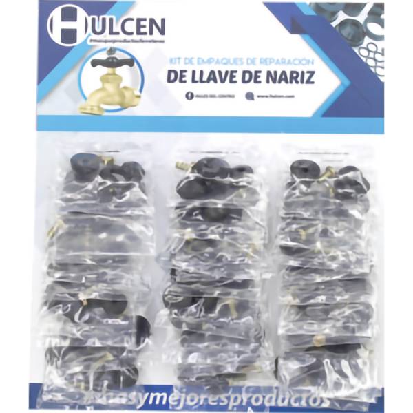 288293 HULCEN - Carton con 30 kits reparacion llave nariz agua fria Hulcen