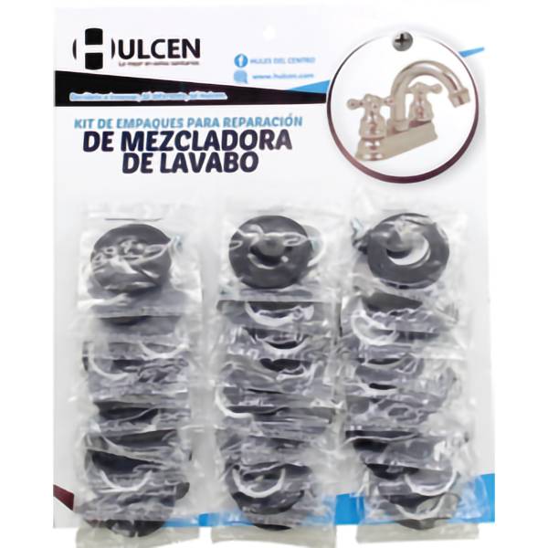288294 HULCEN - Carton con 30 kits reparacion cartucho lavabo agua fria Hulcen