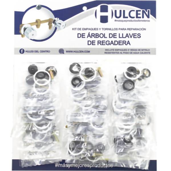288295 HULCEN - Carton con 30 kits reparacion cartucho regadera agua fria Hulcen