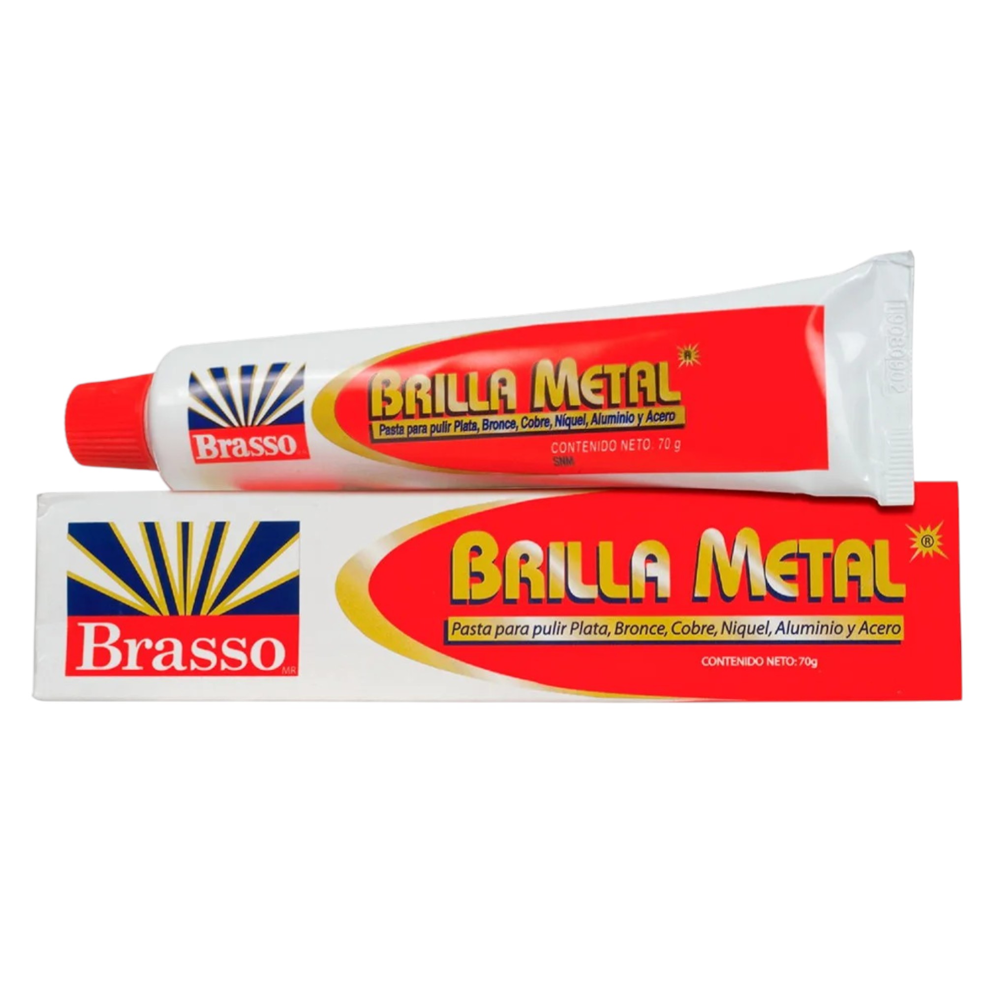 Pulidor de metales 70 gramos pasta Brillametal Brasso