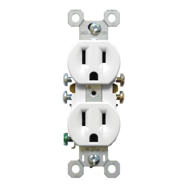 4965 PASS & SEYMOUR - Contacto duplex 2p+t blanco Bticino
