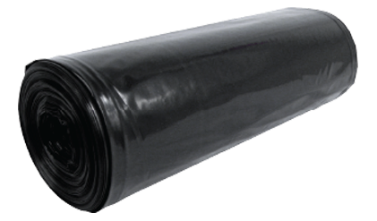 Hule negro de 6 mt rollo mini con 70kg aproximadamente