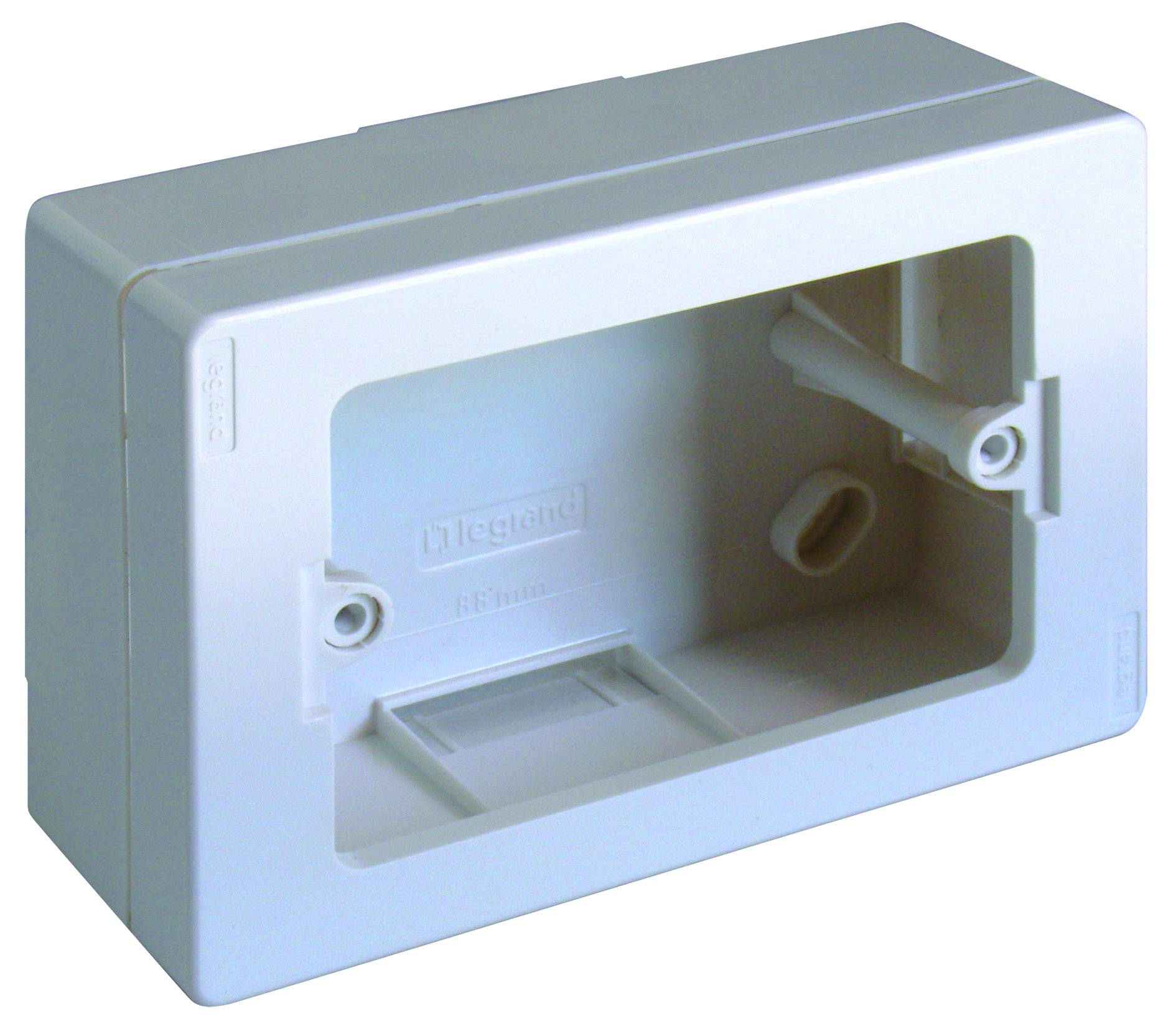5031 DLP-S - Caja de contactos para canaleta 3 x 5 blanca W11723 interlink Bticino