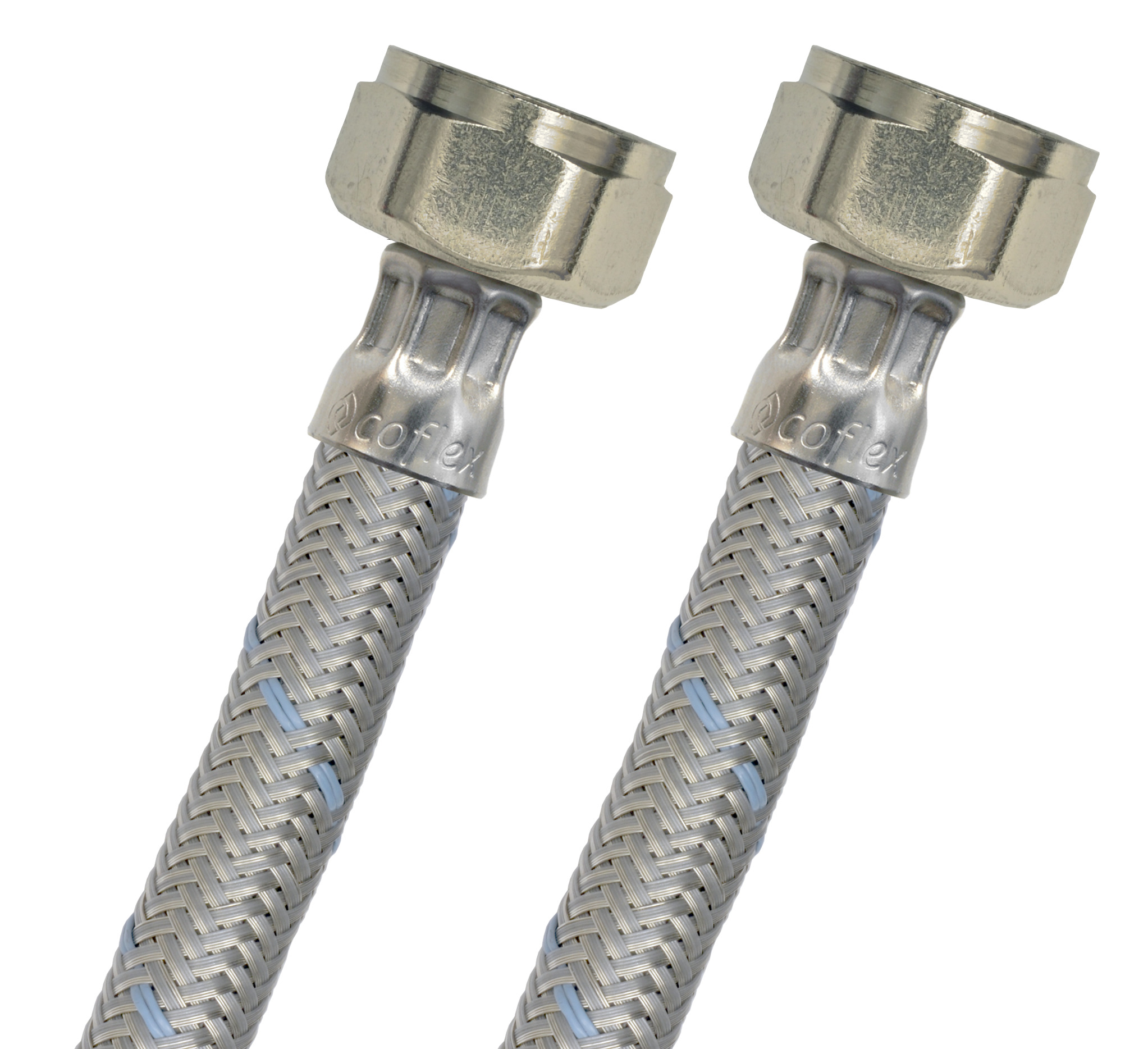 5345 COFLEX - Manguera para lavabo y fregadero de acero basico 1/2