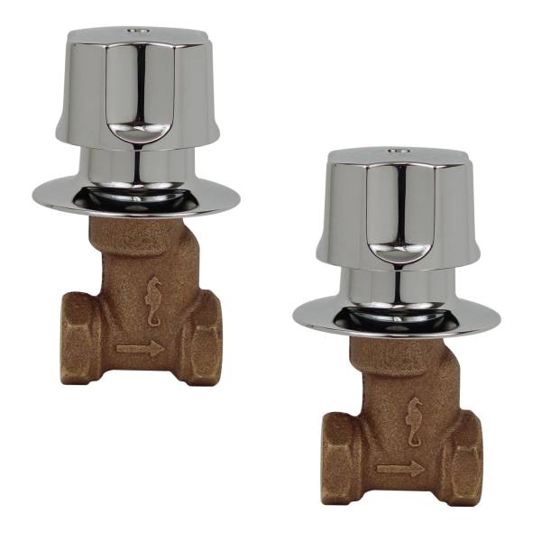 5568 RUGO - Juego llaves empotrar roscables bronce tauro 40Q Rugo
