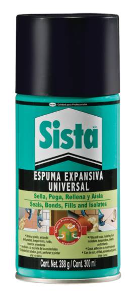 6561 SISTA - Espuma expansiva de poliuretano 300ml Sista