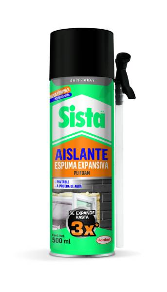 6562 SISTA - Espuma expansiva de poliuretano 500ml Sista