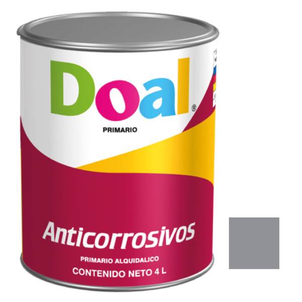6625 DOAL - Anticorrosivo mt-72 gris claro 4.0l Doal