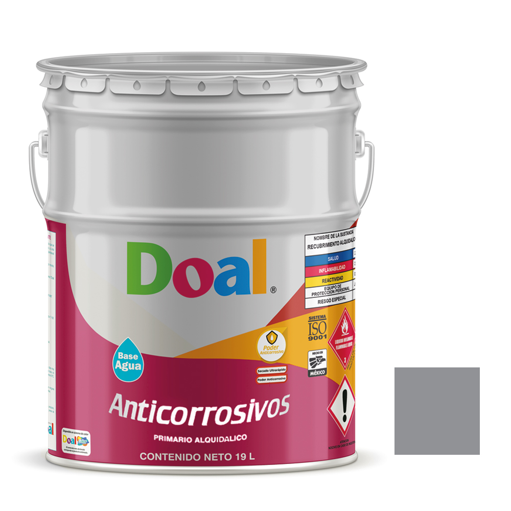 Anticorrosivo mt-72 gris claro 19.0l Doal