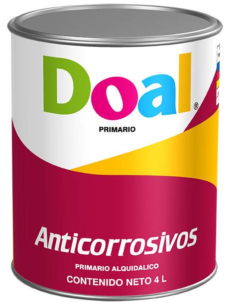 6629 DOAL - Anticorrosivo mt-72 rojo oxido 4.0l Doal
