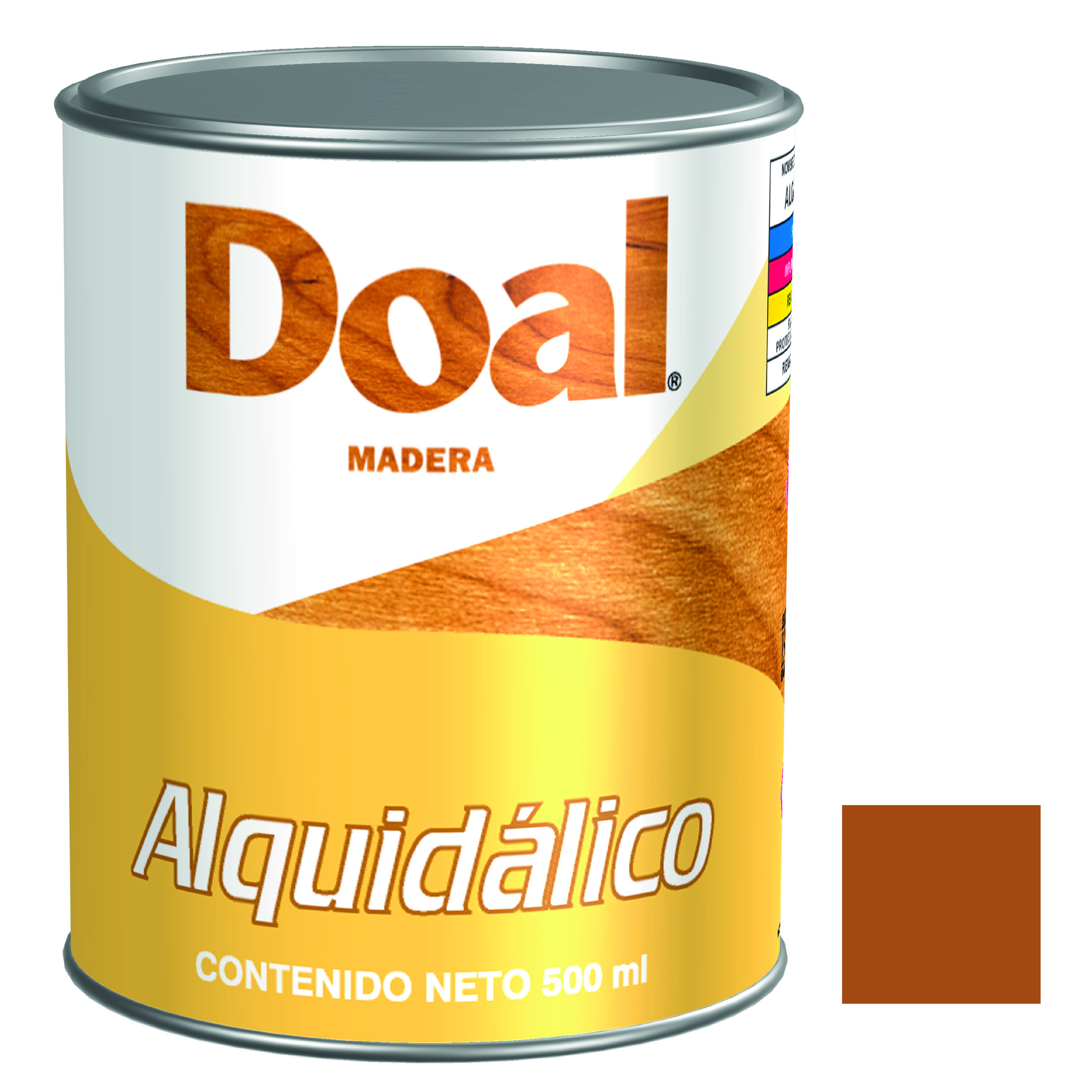 6640 DOAL - Barniz brillante secado rapido 0.5 lt Doal