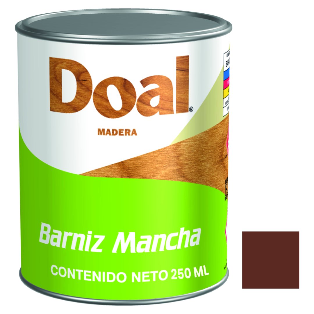 6652 DOAL - Barniz mancha 411 nogal 0.25 lt Doal