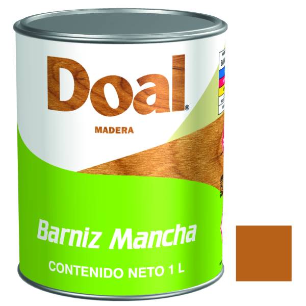 6656 DOAL - Barniz mancha 415 roble claro 1.0 lt Doal