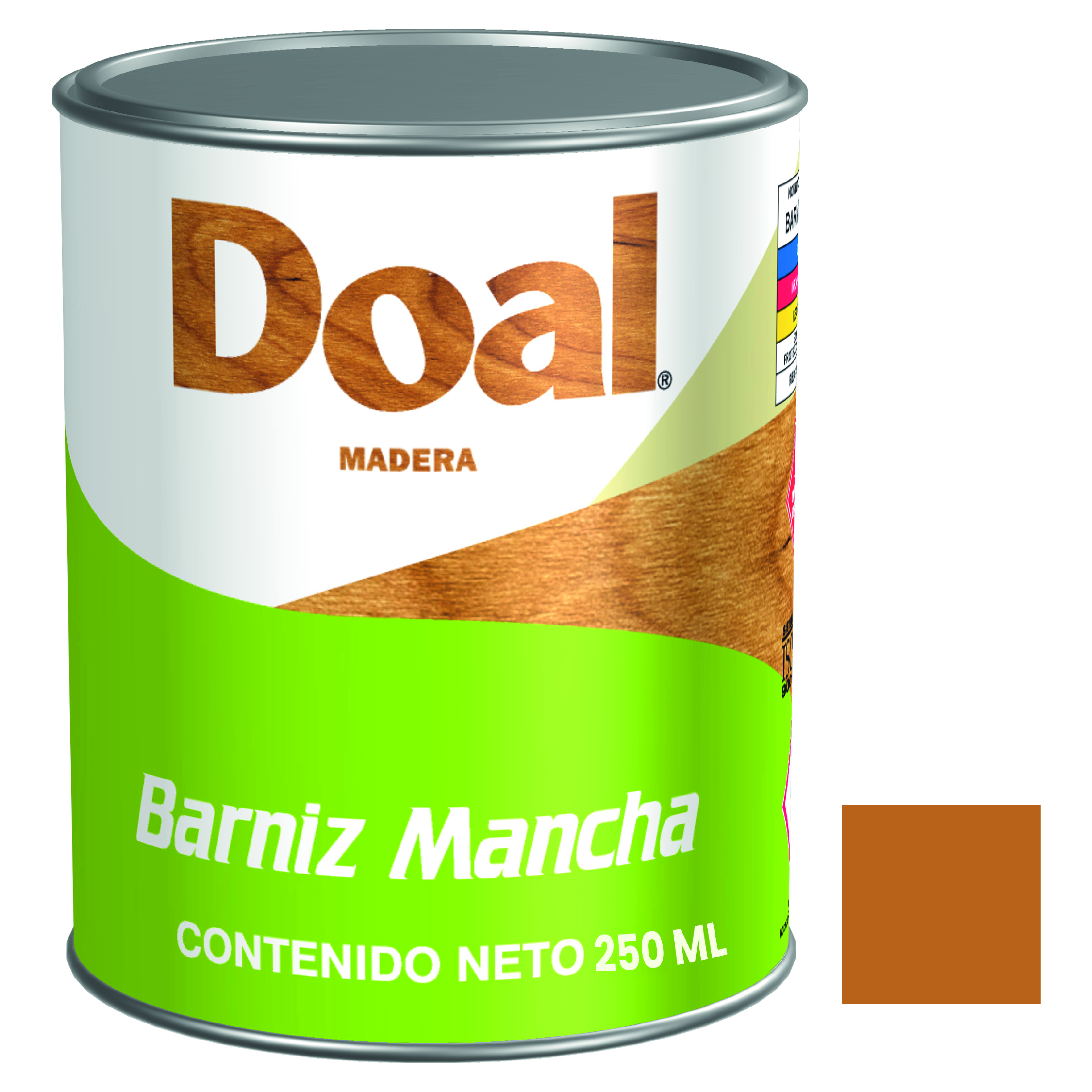6658 DOAL - Barniz mancha 415 roble claro 0.25 lt Doal