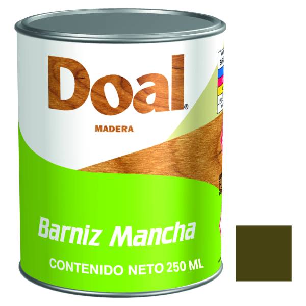 6660 DOAL - Barniz mancha 420 roble obscuro 0.25 lt Doal