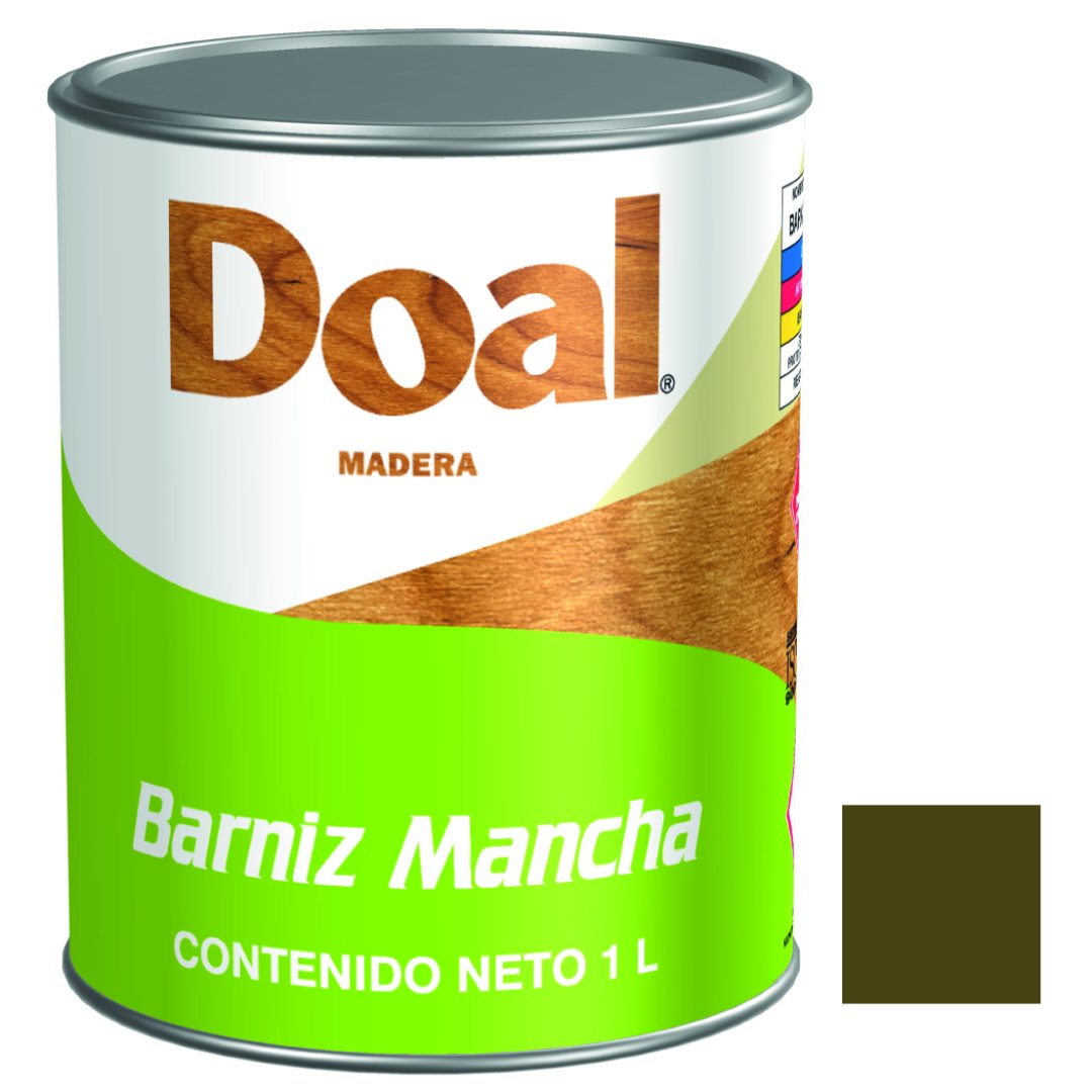 6662 DOAL - Barniz mancha 420 roble obscuro 1.0 lt Doal
