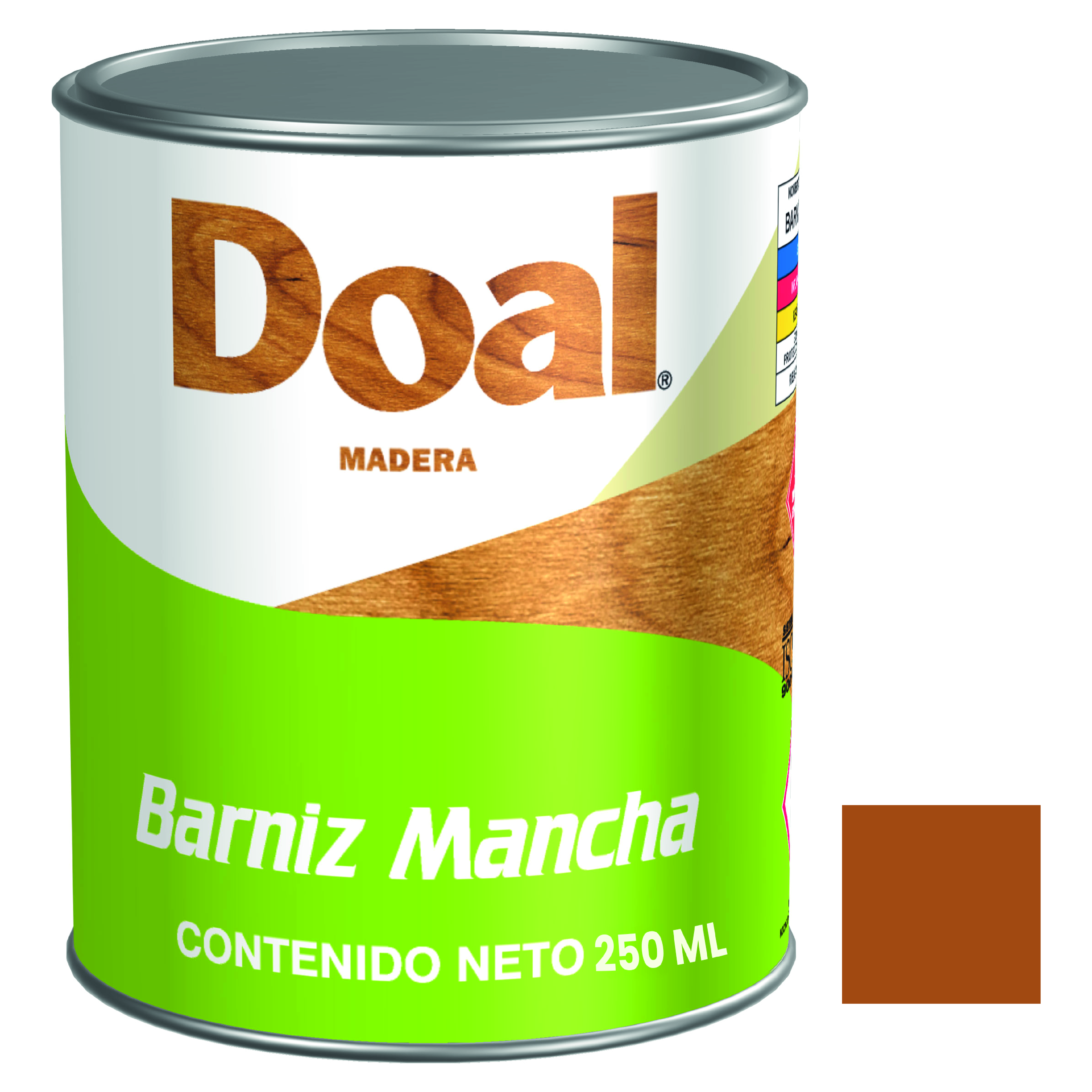6663 DOAL - Barniz mancha 425 encino 0.25 lt Doal