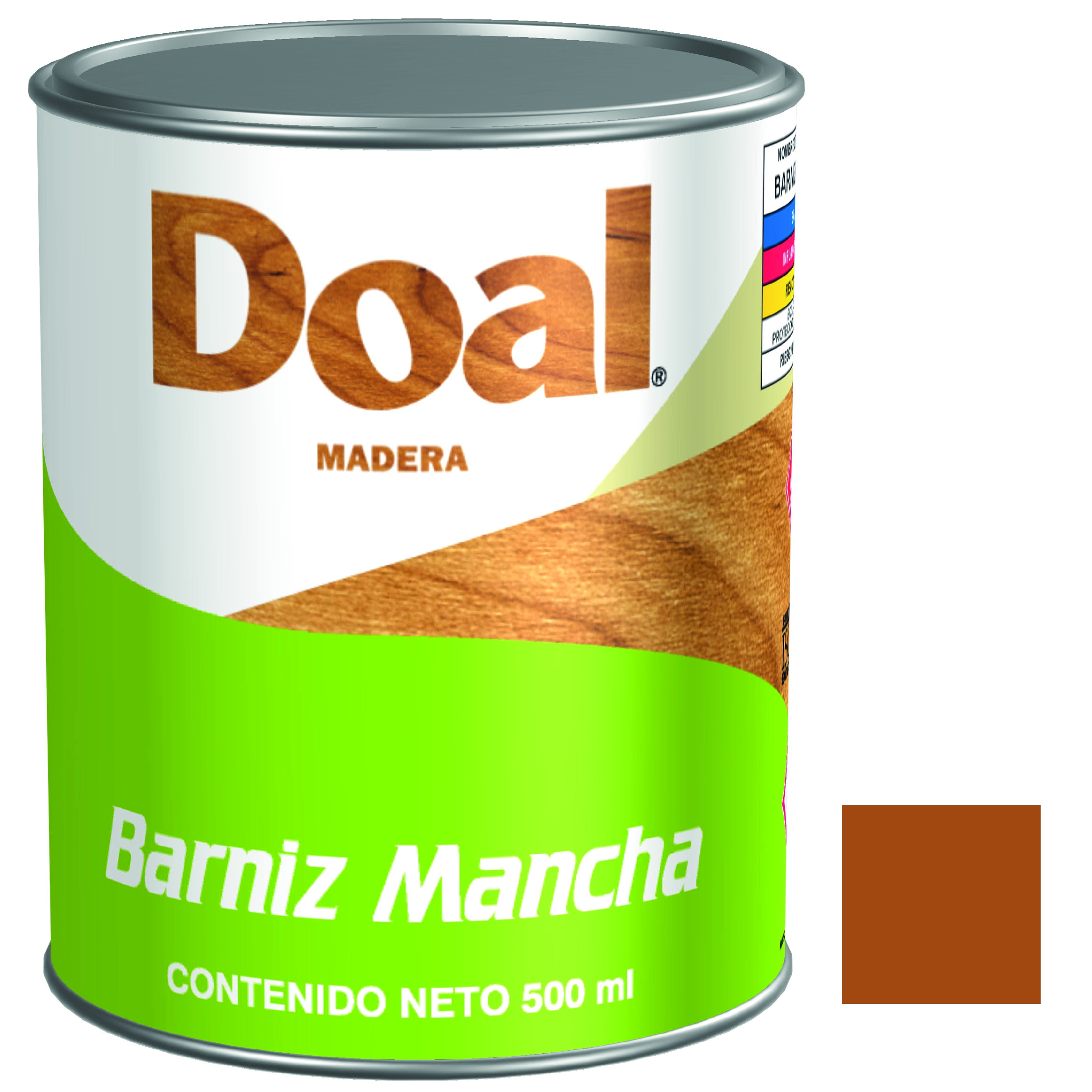 6664 DOAL - Barniz mancha 425 encino 0.5 lt Doal
