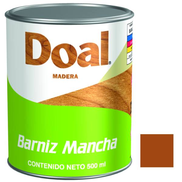 6664 DOAL - Barniz mancha 425 encino 0.5 lt Doal