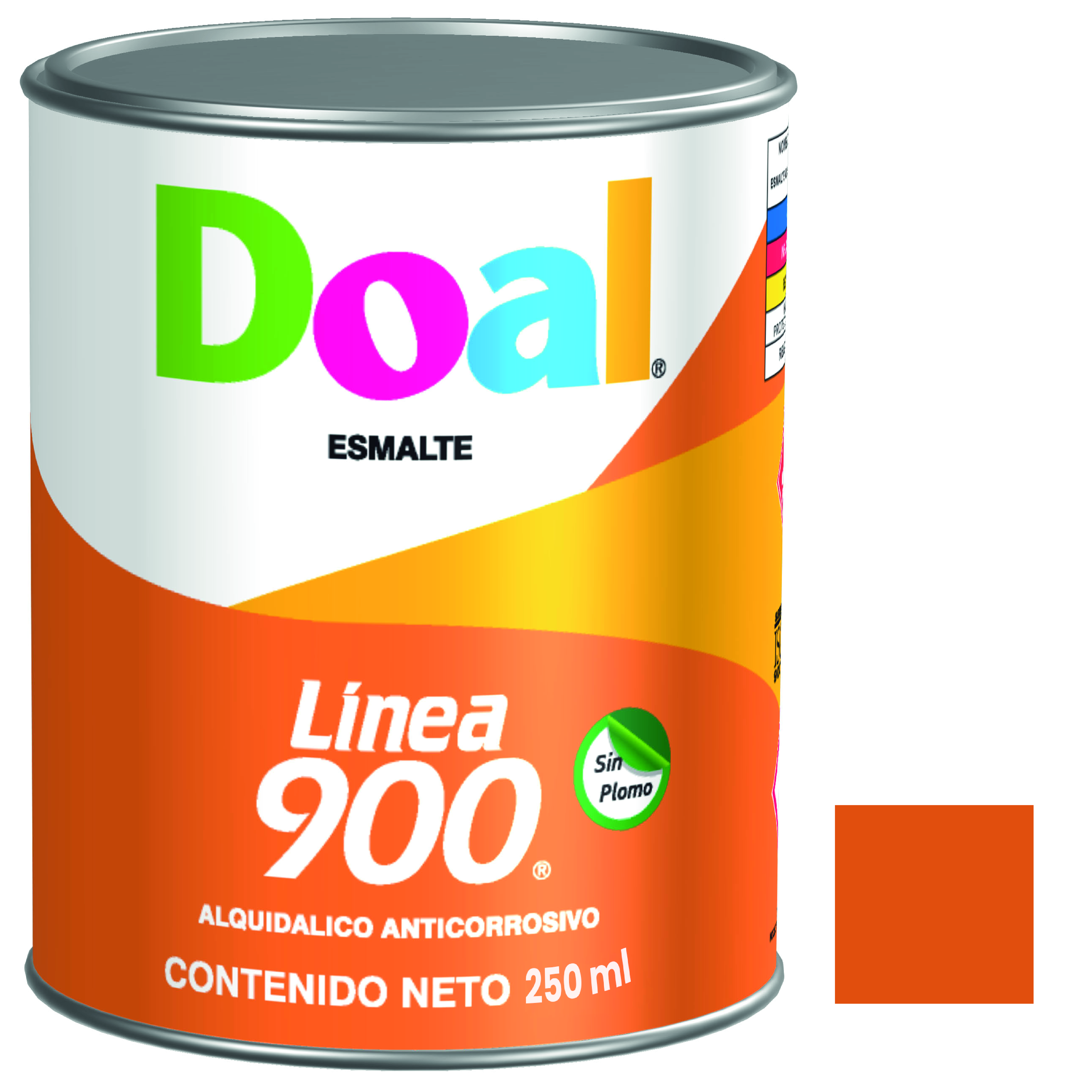 6720 DOAL - Esmalte linea 0900 911 naranja 0.25l Doal