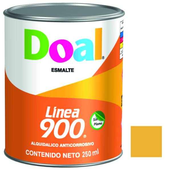 6734 DOAL - Esmalte linea 0900 915 amarillo cromo 0.25l Doal