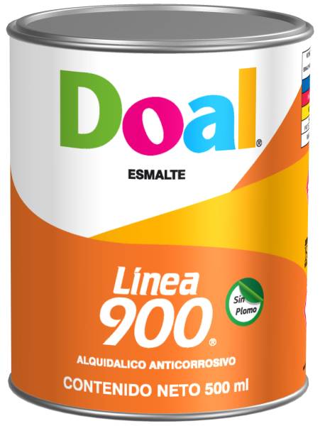 6735 DOAL - Esmalte linea 0900 915 amarillo cromo 0.5l Doal