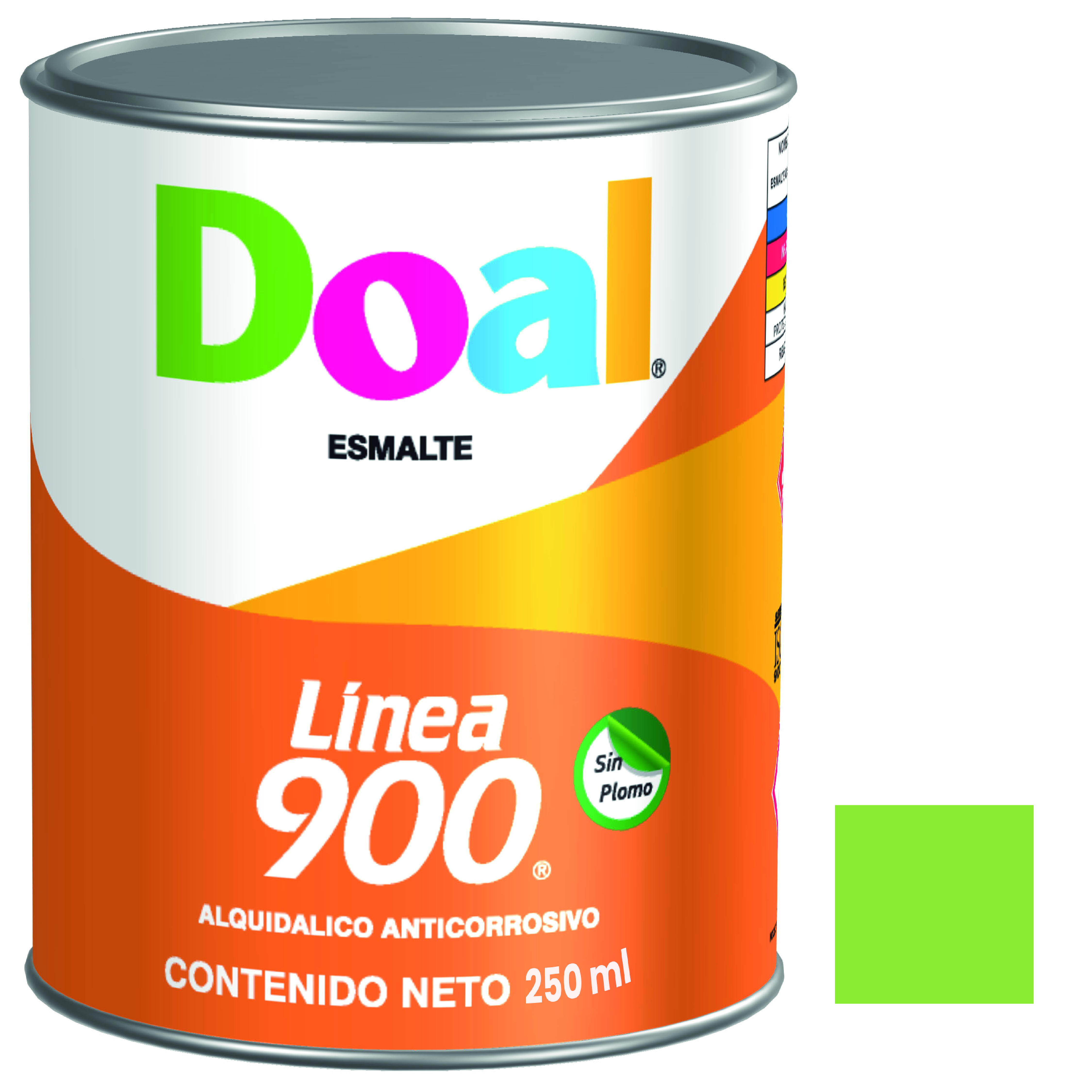 6762 DOAL - Esmalte linea 0900 922 verde yerba 0.25l Doal