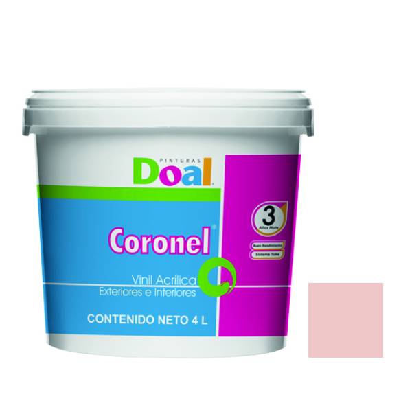 7024 DOAL - Pintura vinil coronel melon 4.0 lt Doal
