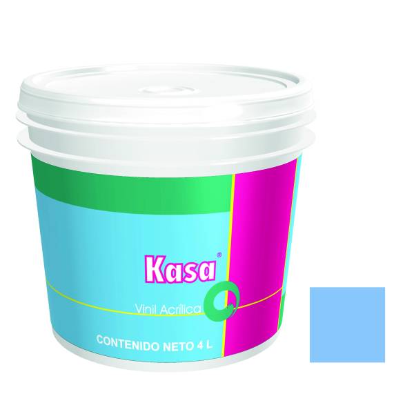 7066 DOAL - Pintura vinil kasa azul 4.0 lt Doal