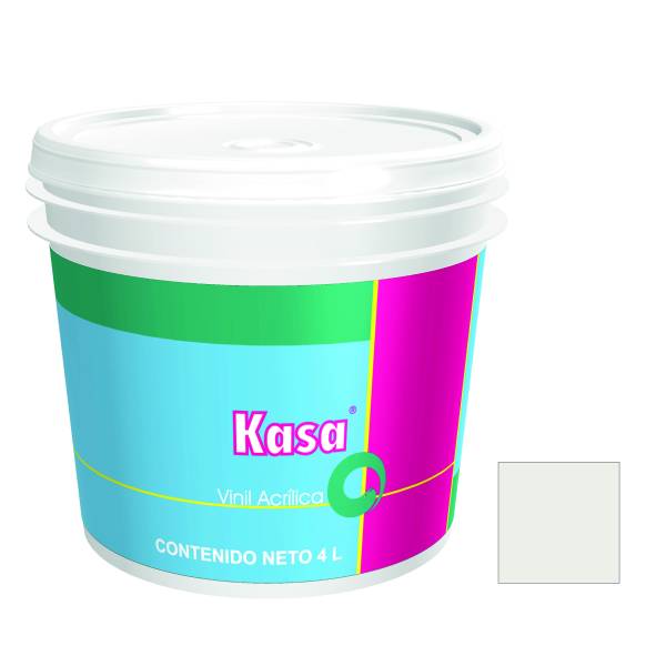 7069 DOAL - Pintura vinil kasa blanco ostion 4.0 lt Doal