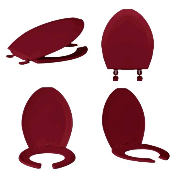 7697 BETA - Asiento para sanitario standard granate/coral cato Beta