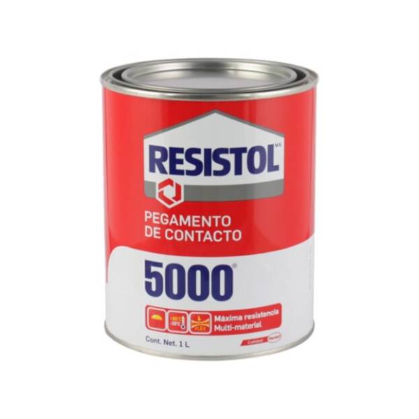 7875 RESISTOL - Pegamento 5000 clasico 1 lt lata RESISTOL