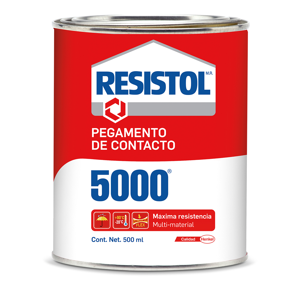 7880 RESISTOL - Pegamento 5000 clasico 5000 clasico amarillo 500 ml tubo RESISTOL