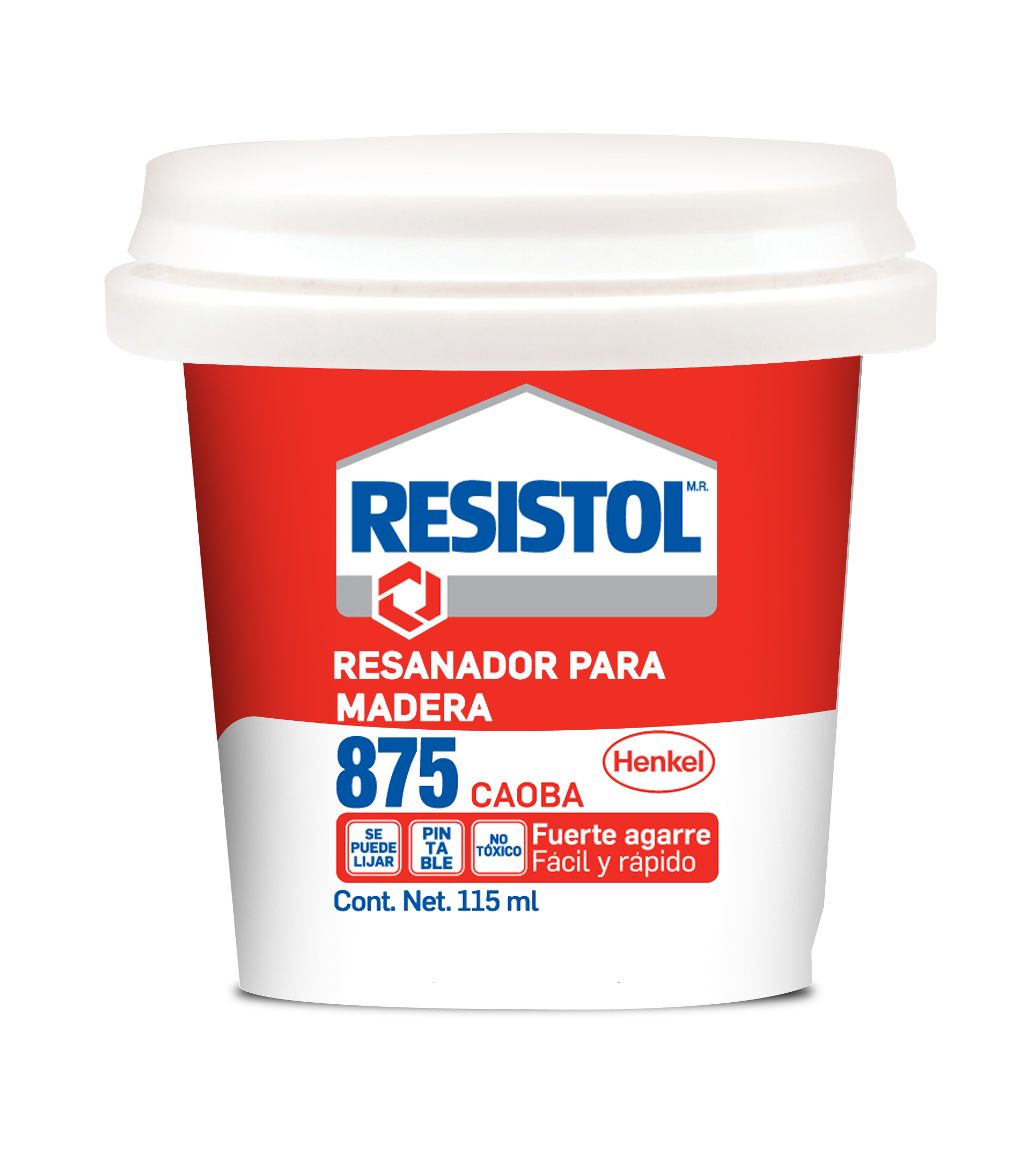 7914 RESISTOL - Resanador para madera 875 caoba 115ml Resistol