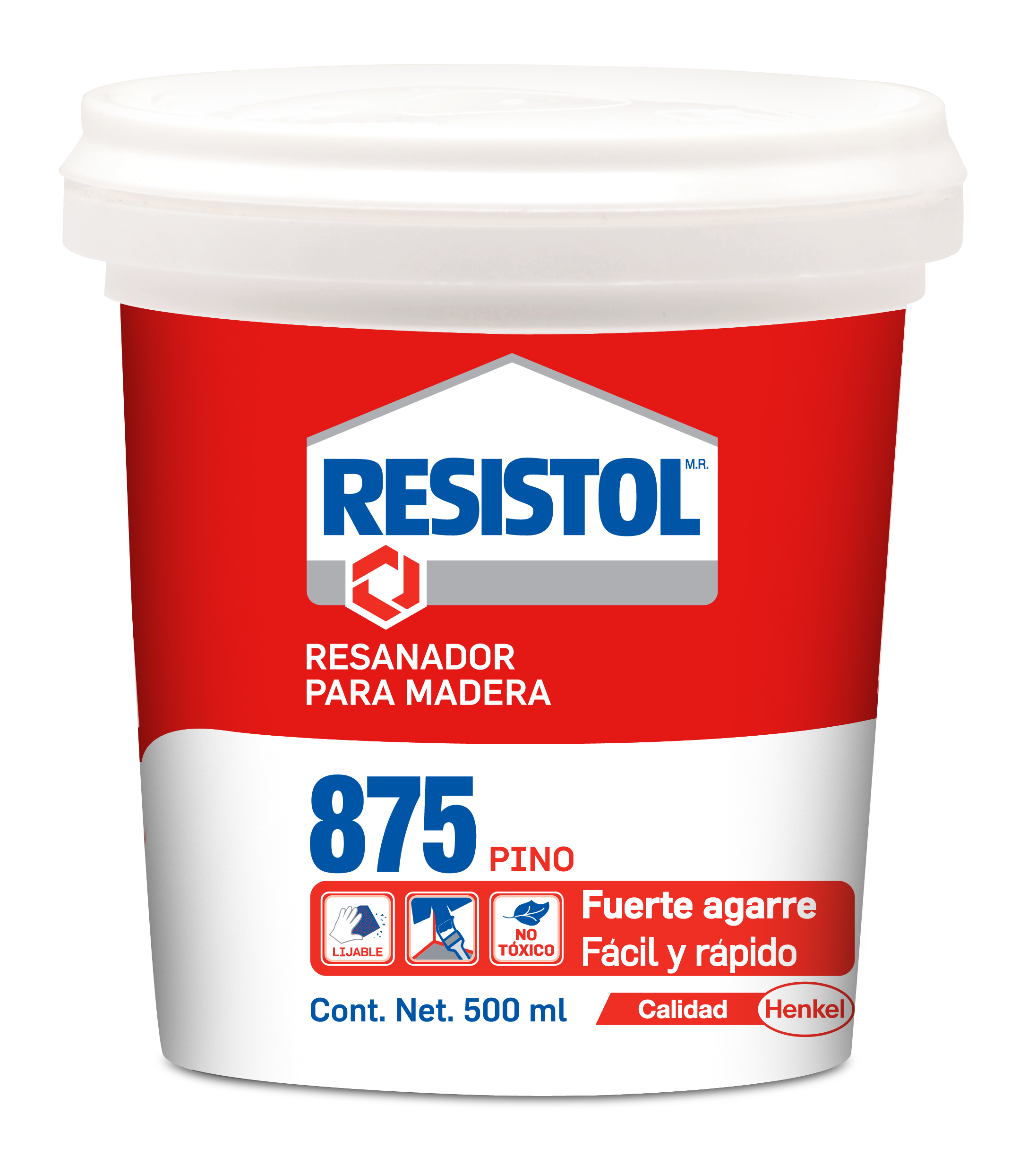 7917 RESISTOL - Resanador para madera 875 pino 500ml Resistol