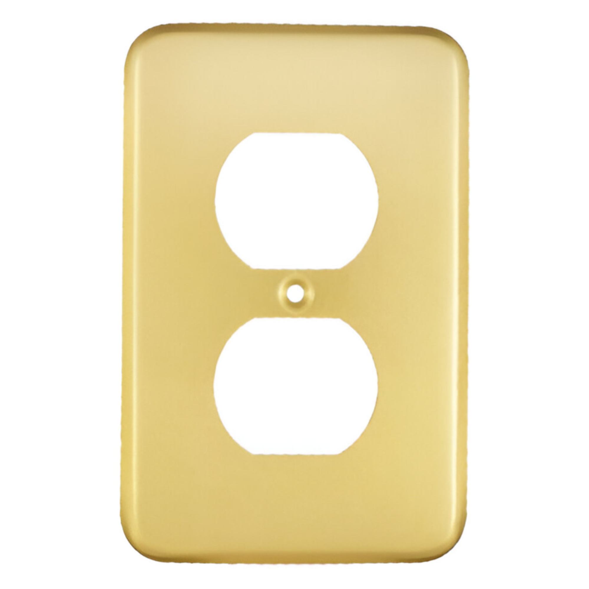 807 MONTANA - Placa para contacto duplex dorado Italiana Montana