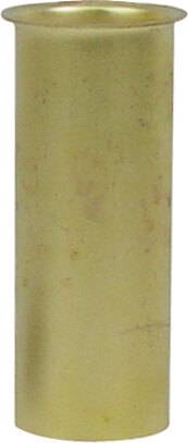 8282 GAFI - Tubo para contra con pestaña 038mm cromado laton rf06 Rugo